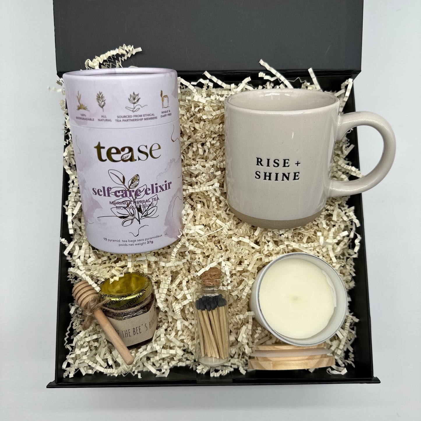 Sereni-Tea // With personalized candle